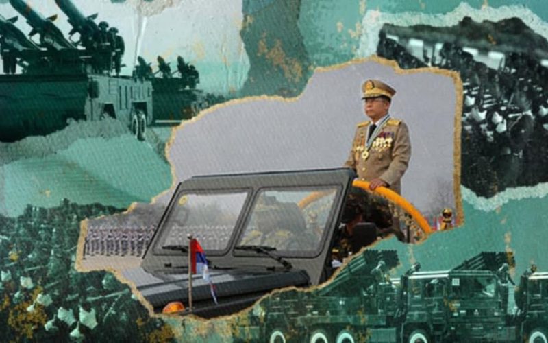 မြန်မာစစ်တပ်က တိုက်ပွဲဝင်နေတဲ့ ခေါင်းဆောင်နေရာကို အစားထိုးမှာလား