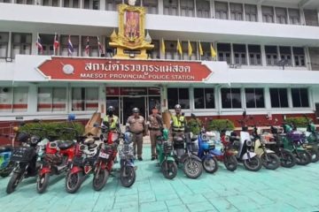 မဲဆောက်မှာ E-Bike ဘတ္ထီစက်ဘီးတွေဖမ်းဆီးနေမှု မြန်မာနိုင်ငံသား ရွှေ့ပြောင်းအလုပ်သမားတွေအခက်တွေ့နေ