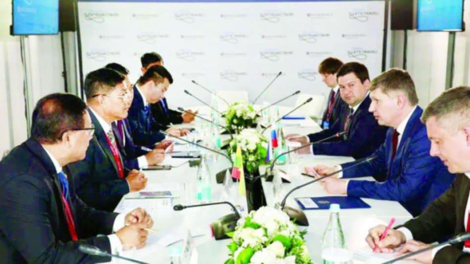 ရုရှားနှင့် မြန်မာတို့ နိုင်ငံသားများအတွက် ဗီဇာကင်းလွတ် ခရီးသွားလာရေး ဆွေးနွေး